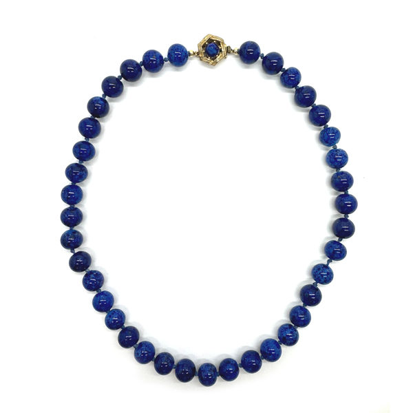 Kugelkette Lapislazuli